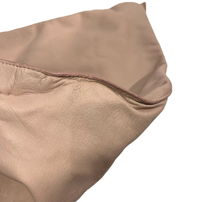 Used JIL SANDER Leather Leather tote bag Handbag Pink