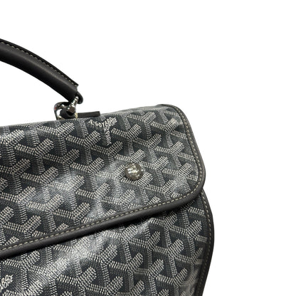 Used GOYARD Goyardine Alpin Backpack Grey