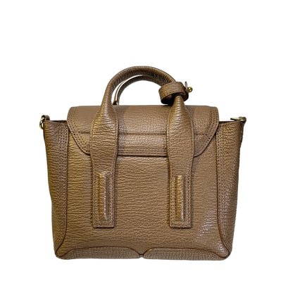 Used 3.1 PHILLIP LIM Textured Leather Pashli Mini Satchel Satchel Brown
