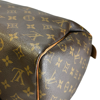 Used LOUIS VUITTON Monogram Canvas Speedy Handbag Brown