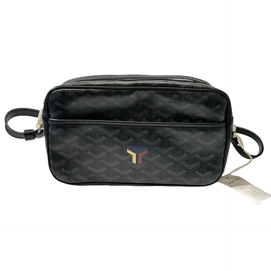 Used Goyard Canvas Coated Canvas Camera Camera Bag Black PHW