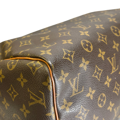 Used LOUIS VUITTON Monogram Canvas Speedy Handbag Brown