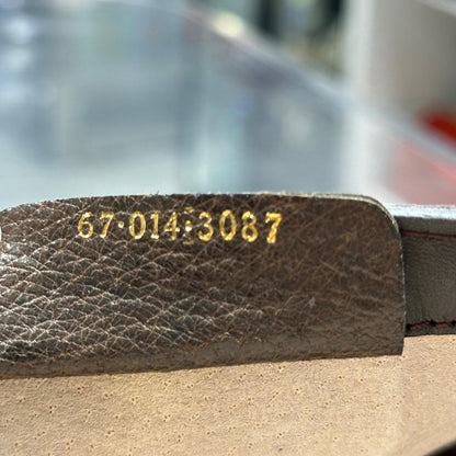 Used Gucci Canvas Cross body bag Beige Red Green Brown