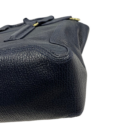 Used 3.1 PHILLIP LIM Textured Leather Pashli Satchel Blue， GHW