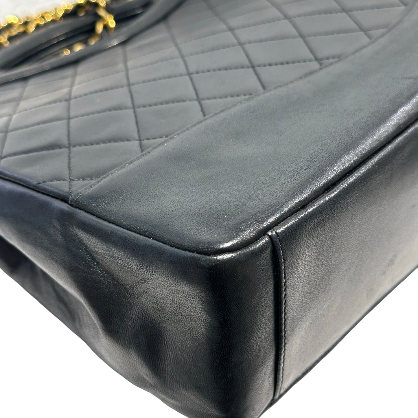 Used CHANEL Quilted Lambskin Quilted 31 Bag Two Way Shoulder Bag Black