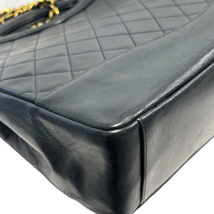 Used CHANEL Quilted Lambskin Quilted 31 Bag Two Way Shoulder Bag Black
