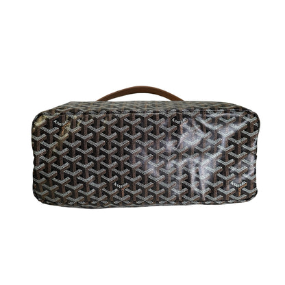 Used GOYARD Goyardine Bohème Hobo Hobo Bag Black Brown PHW