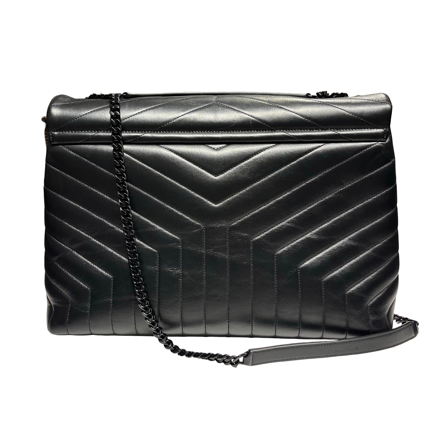 SAINT LAURENT Chain Shoulder Bag Black