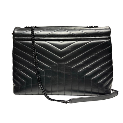 SAINT LAURENT Chain Shoulder Bag Black