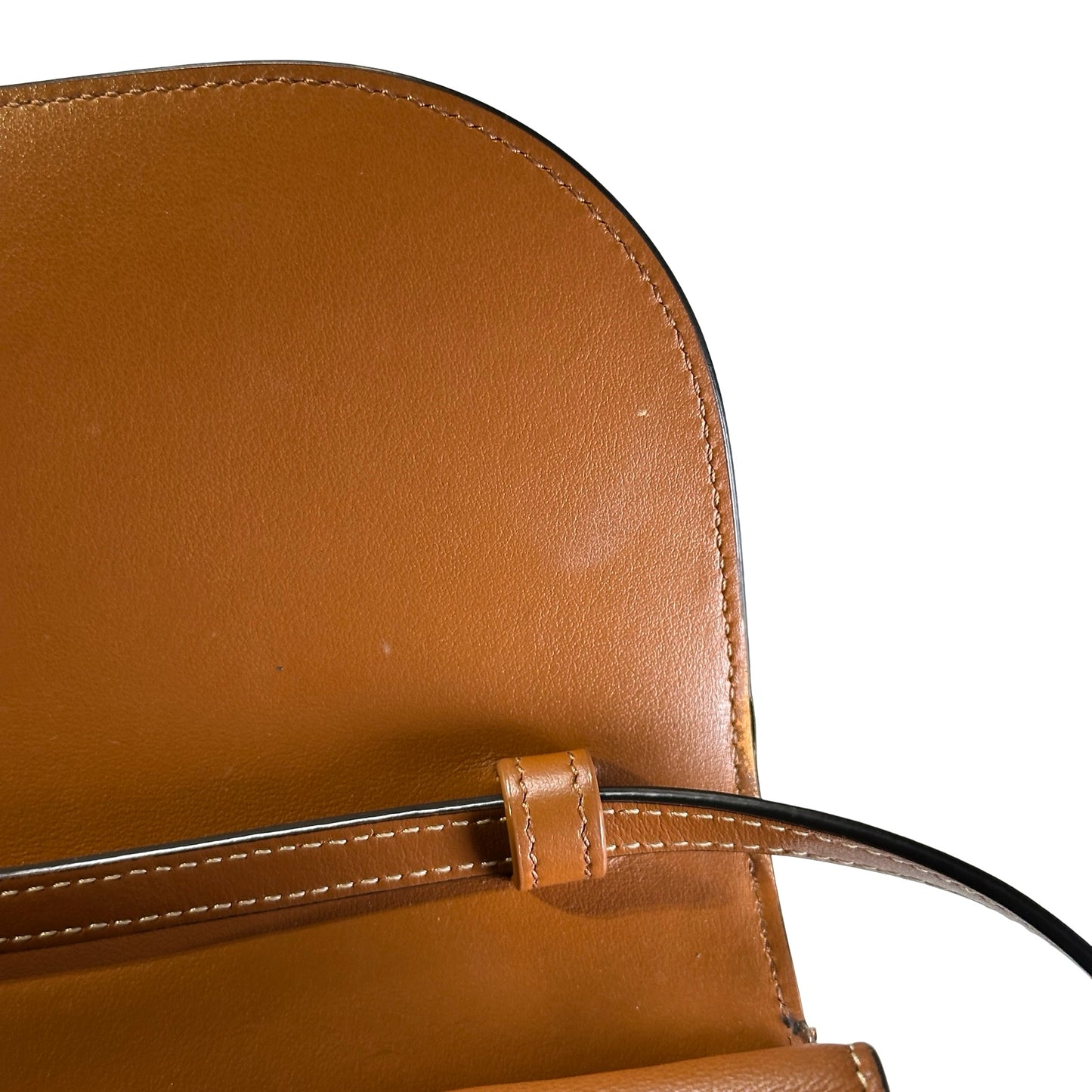 CELINE Macadam Triumph Cross Body Bag Brown