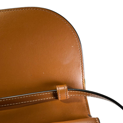 CELINE Macadam Triumph Cross Body Bag Brown
