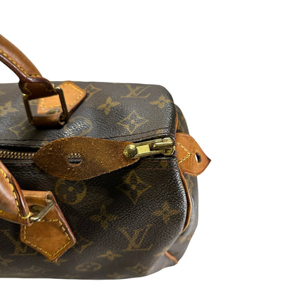 Used LOUIS VUITTON Monogram Canvas Speedy Handbag Brown