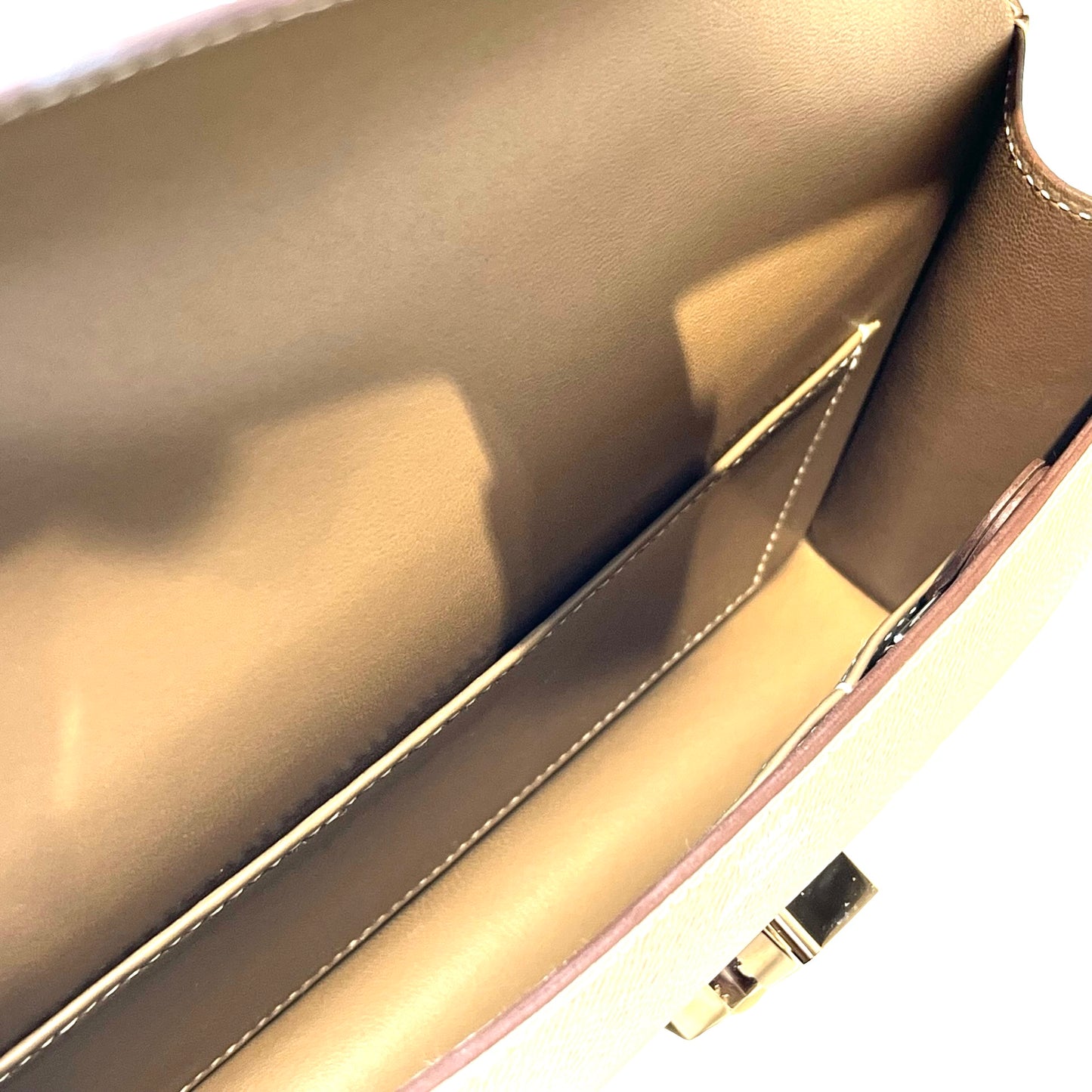 Used HERMÈS Constance Shoulder Bag PHW Etoupe (18)