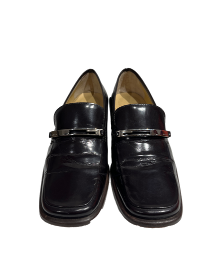 Used Gucci Loafers Brown PHW