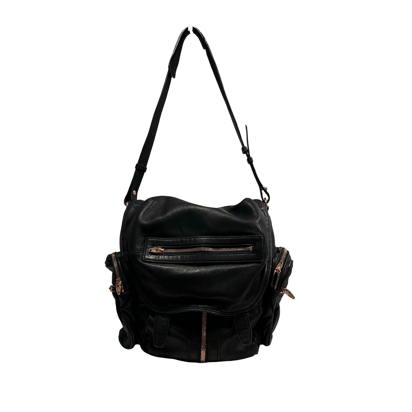 Used ALEXANDER WANG Solid color Marti Backpack Black GHW