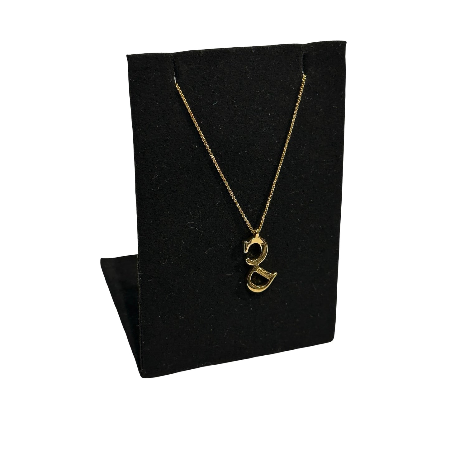 DIOR CD Necklace Gold
