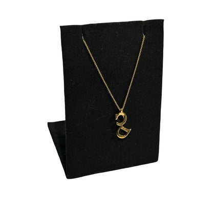 DIOR CD Necklace Gold