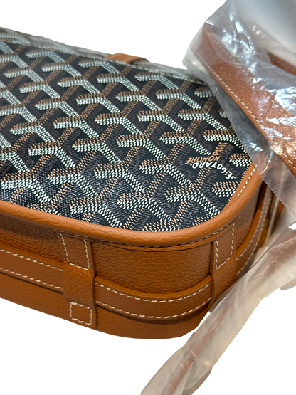 New GOYARD SAC BELVEDERE Cross Body Bag Brown