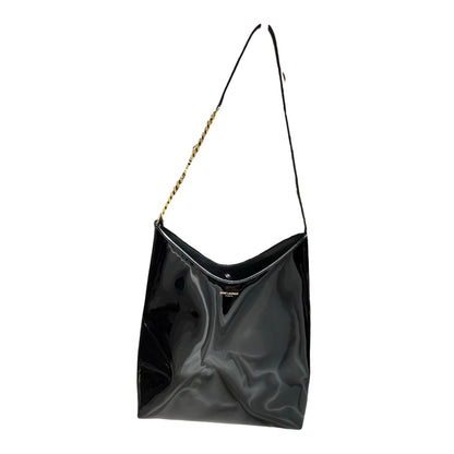 Used SAINT LAURENT Hobo Bag Black GHW