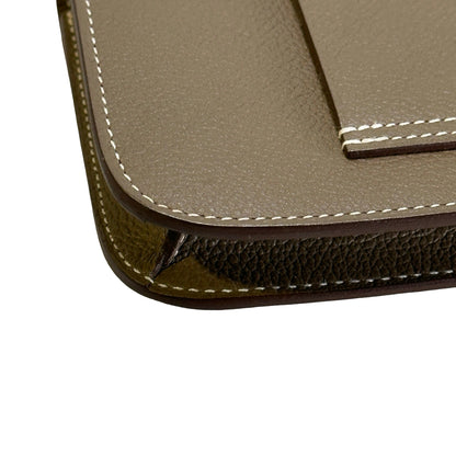 Used HERMES Epsom Constance Slim Wallet Etoupe