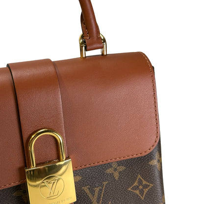 Used LOUIS VUITTON Monogram Locky BB Handbag Brown GHW
