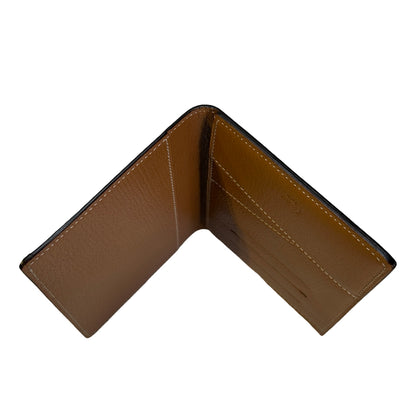 CARTIER Grained Leather Grained Leather Cover Passport Case Black