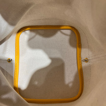 Used GOYARD Le Sac Petit Flot Tote Bag Yellow