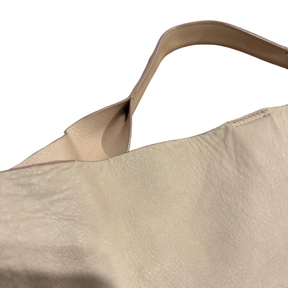 Used JIL SANDER Leather Leather tote bag Handbag Pink