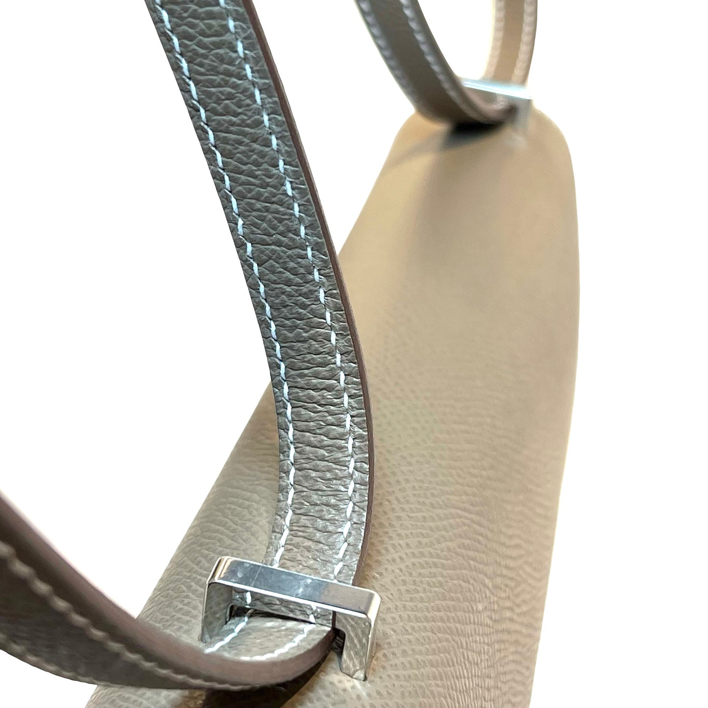 Used HERMÈS Constance Shoulder Bag PHW Etoupe (18)