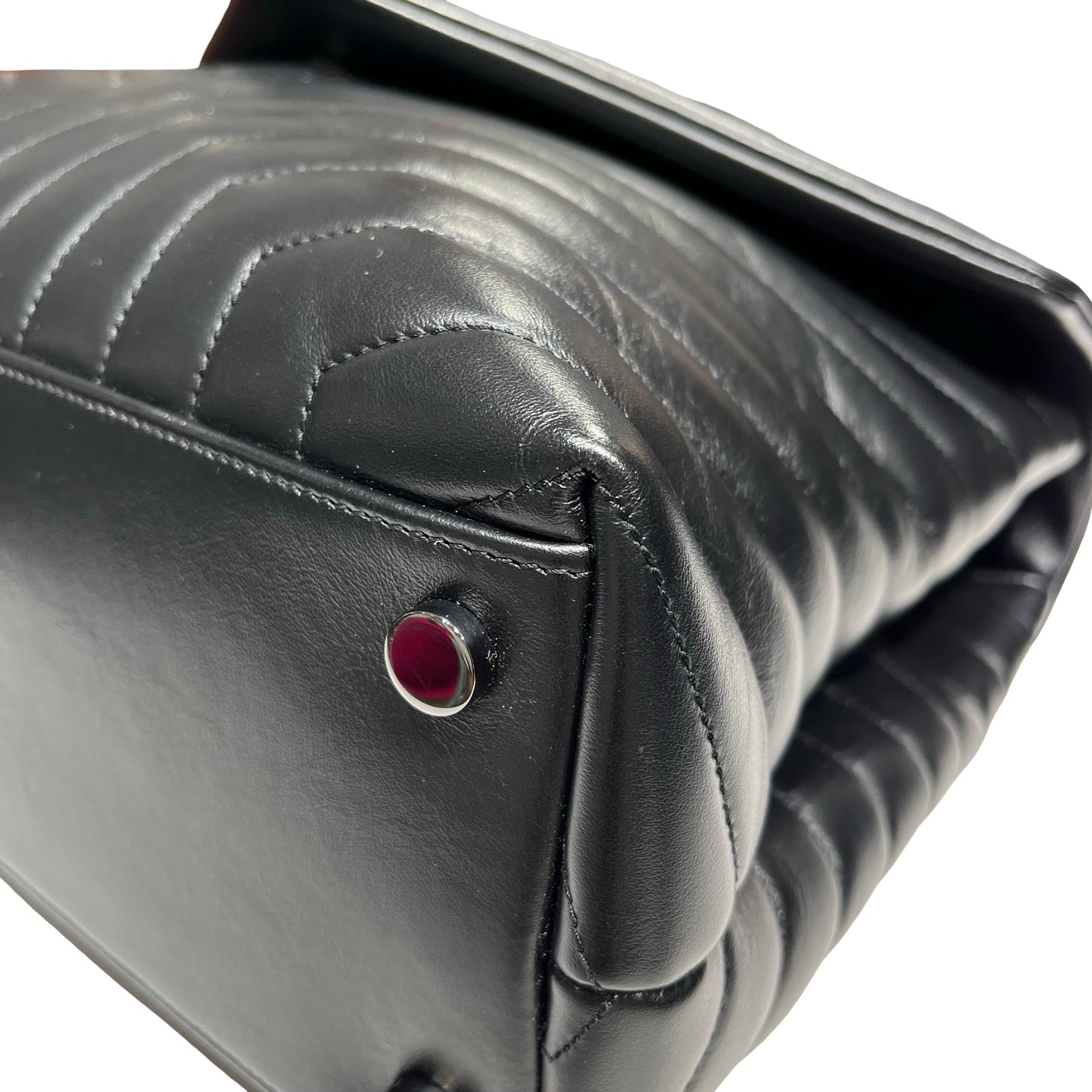 SAINT LAURENT Chain Shoulder Bag Black