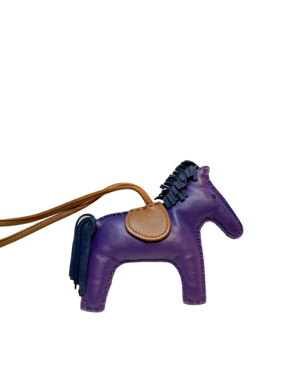 Used Hermès RODEO Accessories Purple Brown