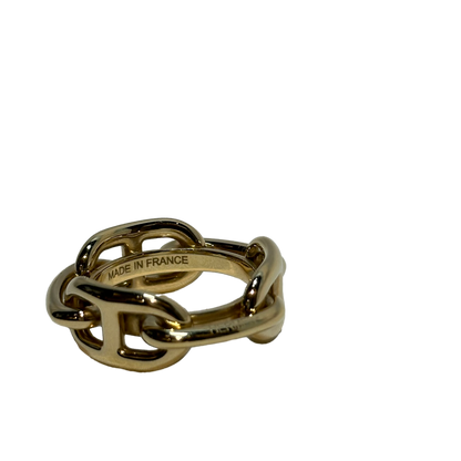 Used Hermès Scarf Ring Ring Gold