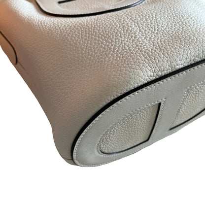 Used HERMES Clemence Swift In The Loop 18 Bucket Bag Nata