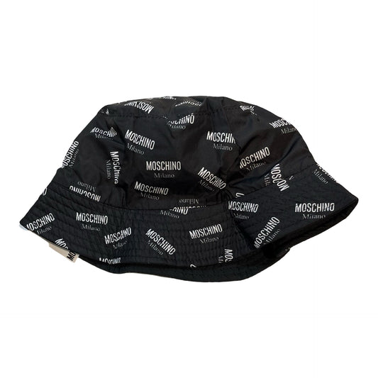 Used MOSCHINO Bucket Hat Bucket Hat Black