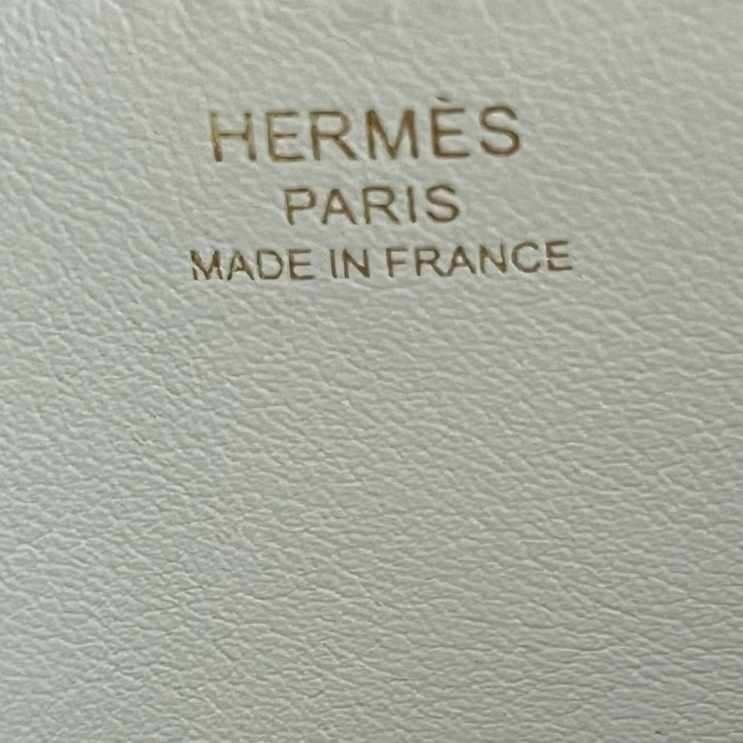 Used HERMES Clemence Swift In The Loop 18 Bucket Bag Nata