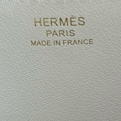 Used HERMES Clemence Swift In The Loop 18 Bucket Bag Nata