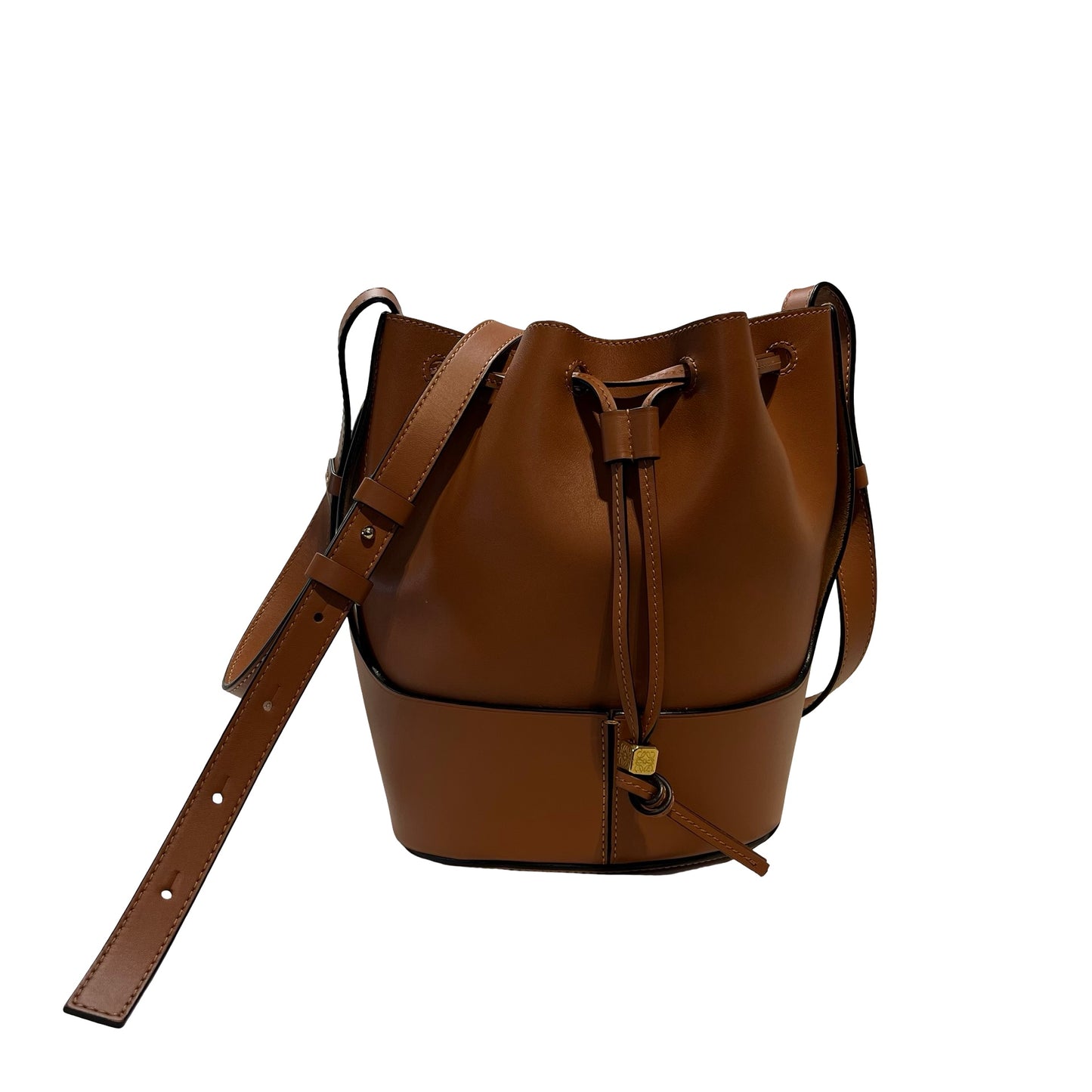 LOEWE BALLOON Shoulder Bag TAN GHW