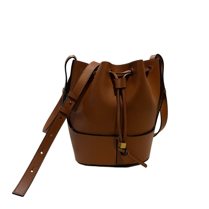 LOEWE BALLOON Shoulder Bag TAN GHW