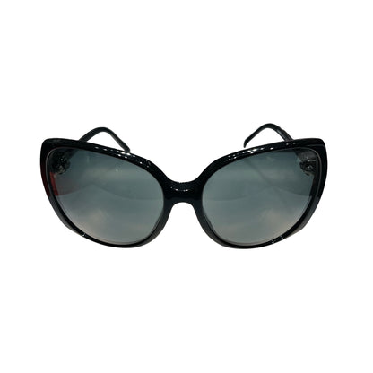Used CHANEL Sunglasses Black