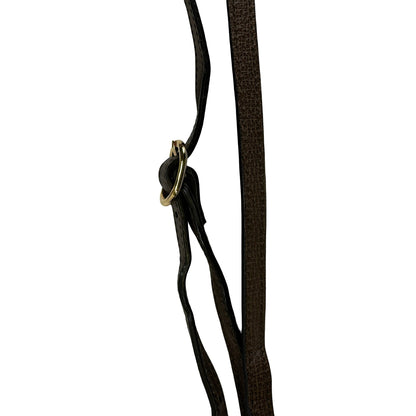Used GUCCI GG Supreme Canvas Ophidia Bucket Bag Beige Ebony Brown， GHW
