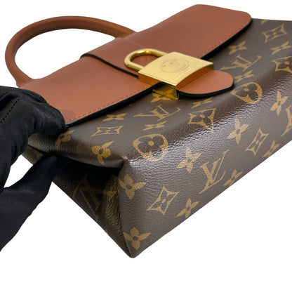 Used LOUIS VUITTON Monogram Locky BB Handbag Brown GHW