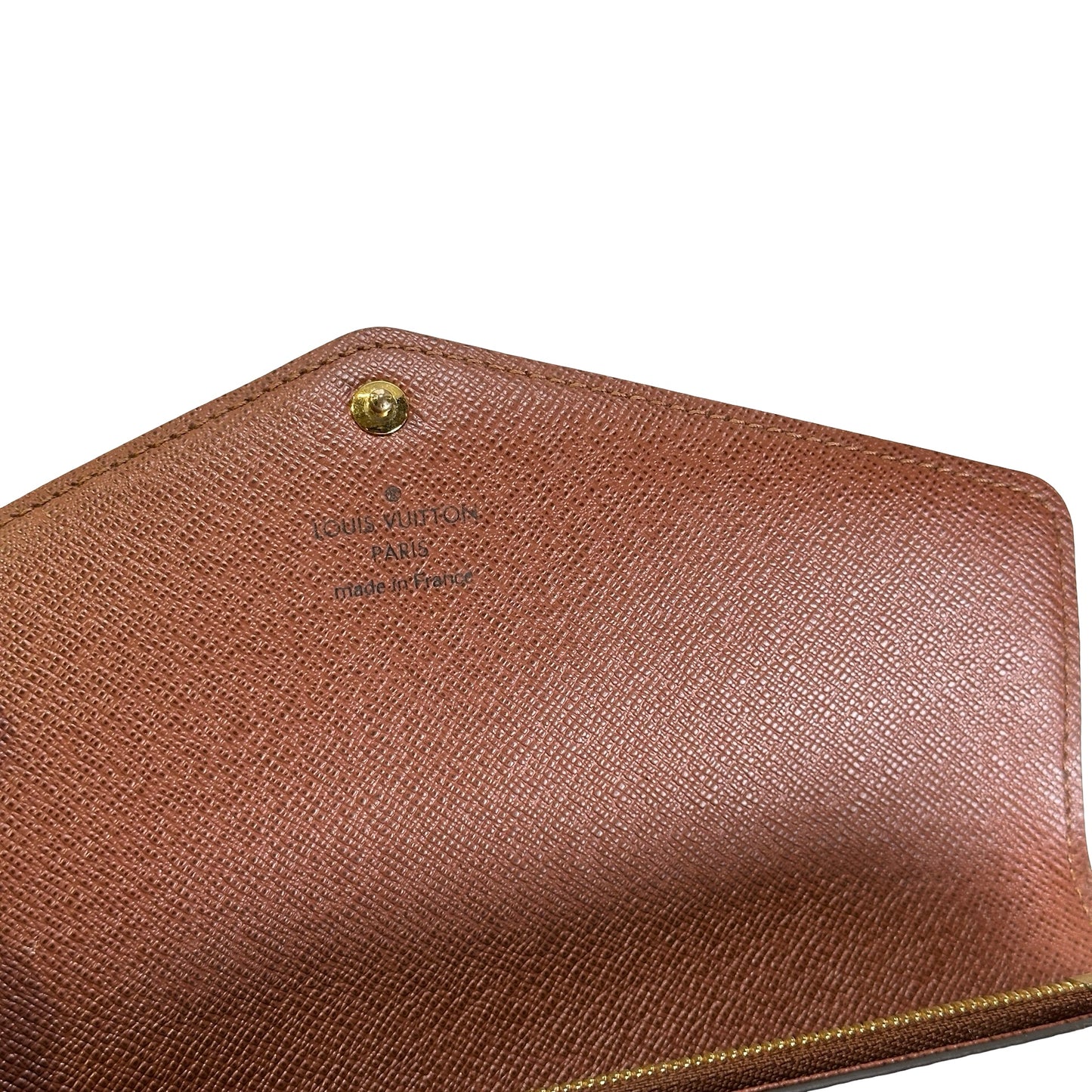 LOUIS VUITTON Monogram Canvas Sarah Wallet Long wallet Brown