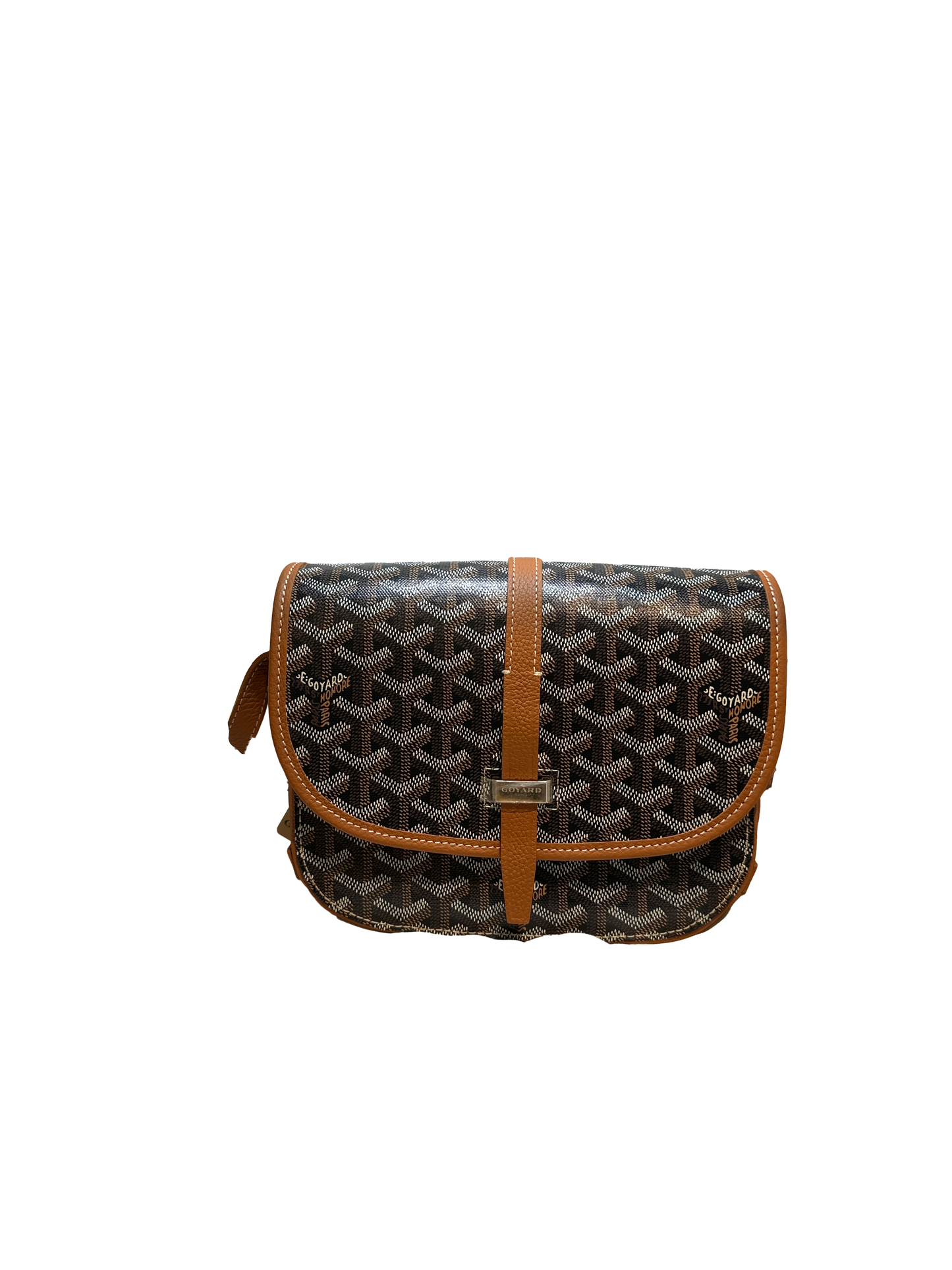 New GOYARD SAC BELVEDERE Cross Body Bag Brown