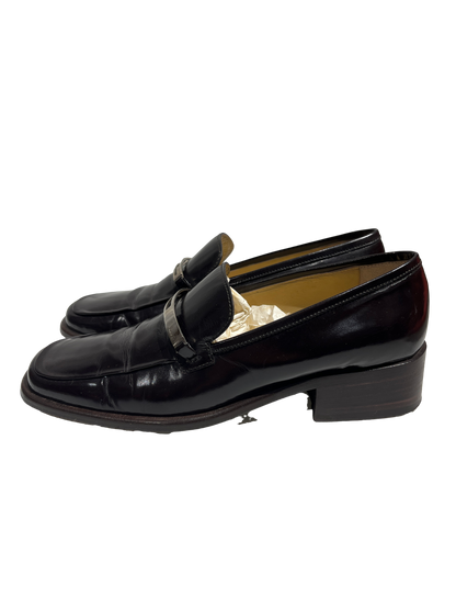 Used Gucci Loafers Brown PHW