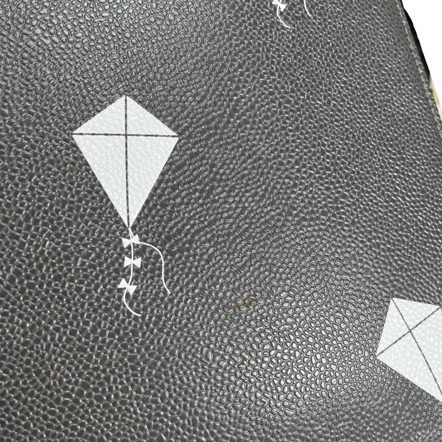 Used THOM BROWNE Kite Print Kite Print Clutch Clutch Grey White