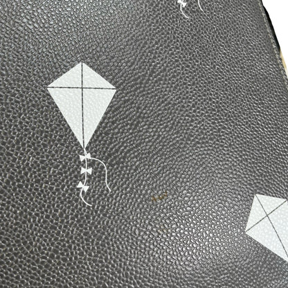 Used THOM BROWNE Kite Print Kite Print Clutch Clutch Grey White