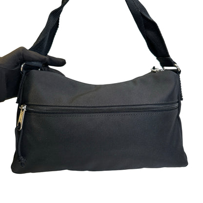 Used BALENCIAGA Nylon Explorer Shoulder Bag Black