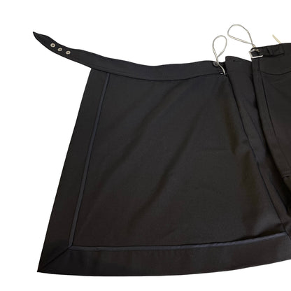 HERMES Virgin Wool Pants Black