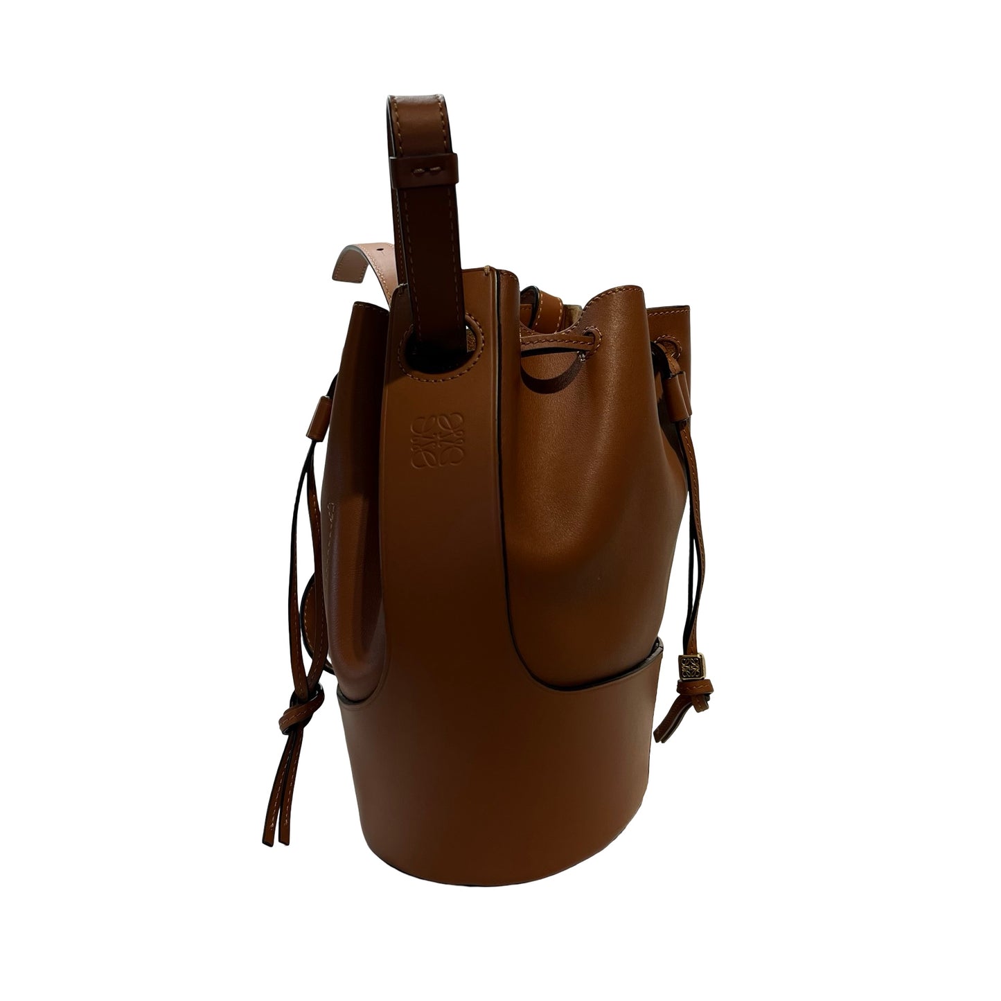 LOEWE BALLOON Shoulder Bag TAN GHW