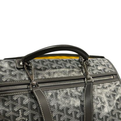 Used GOYARD Goyardine Alpin Backpack Grey